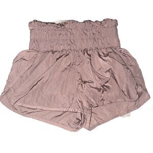 FP Movement Free People The Way Home Shorts Small Moonlight Mauve High Rise U24